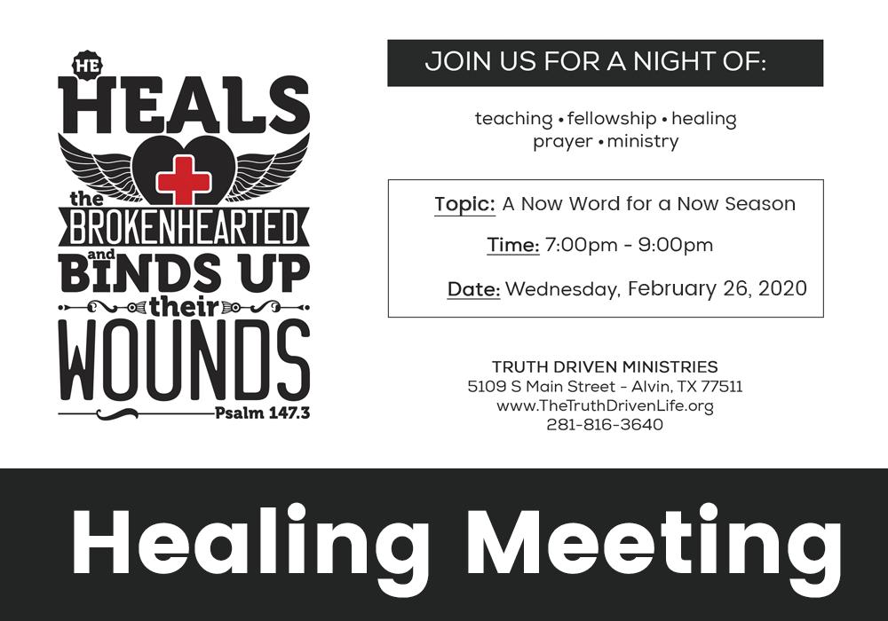 February 2020 Healing Meeting