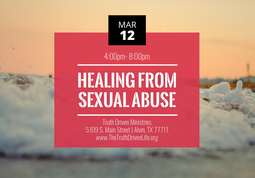 March’s Workshop – Healing from Sexual Abuse
